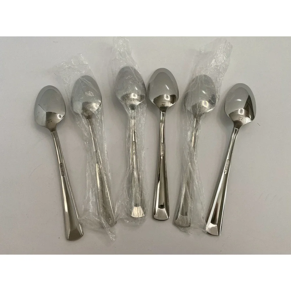 Oneida Stainless CELLA Oval Place Soup Spoons 7 1/8